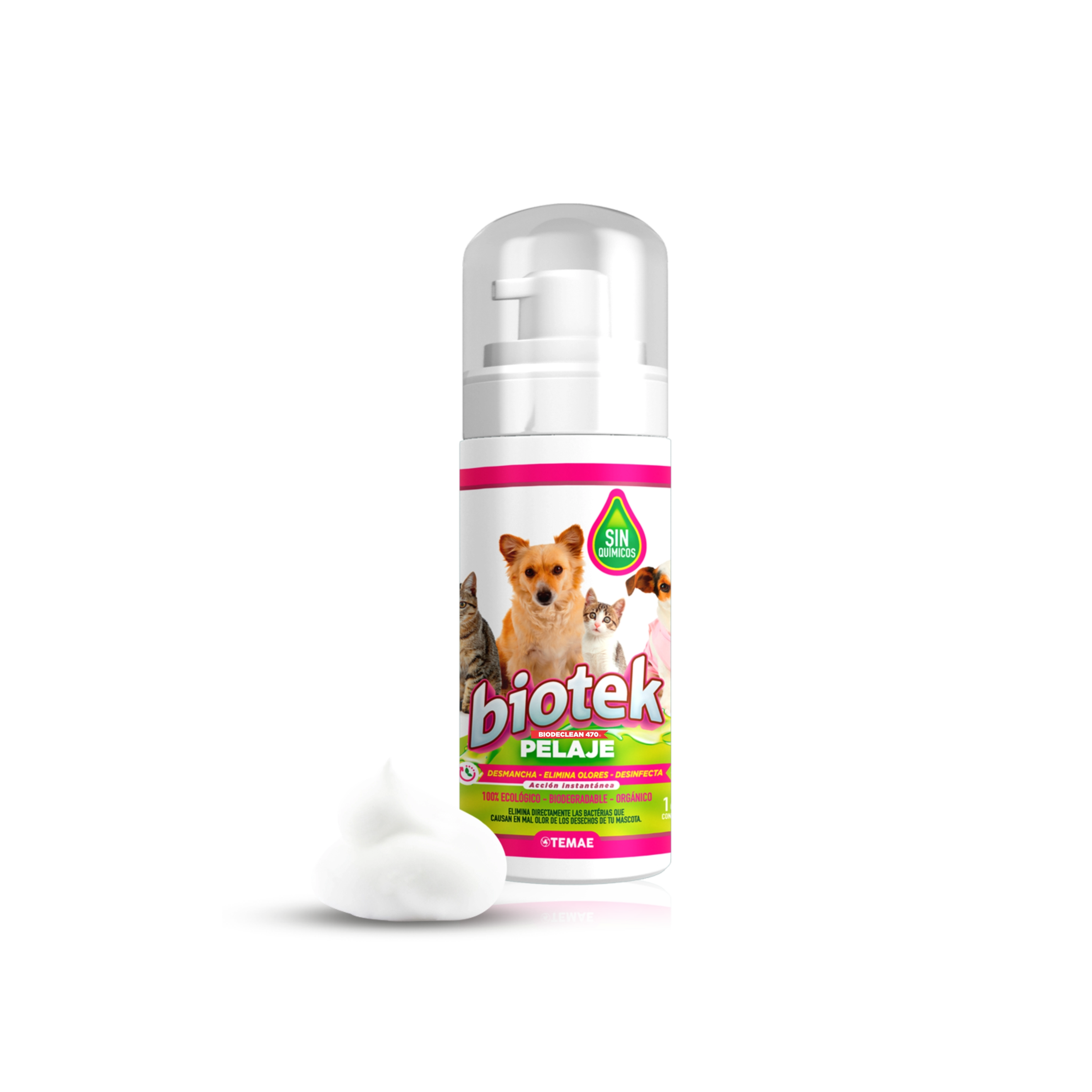 Biotek Pelaje 160 Ml 100% Orgánico y Natural