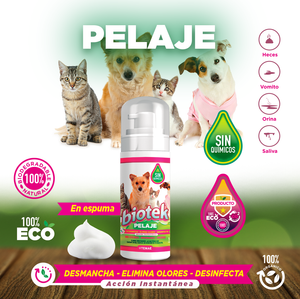 Biotek Pelaje 160 Ml 100% Orgánico y Natural
